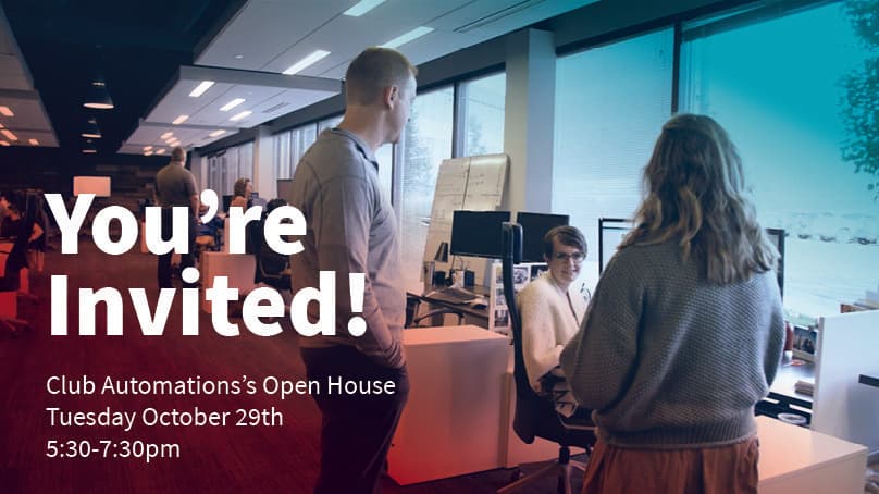 We’re Hiring! Club Automation to Host Open House